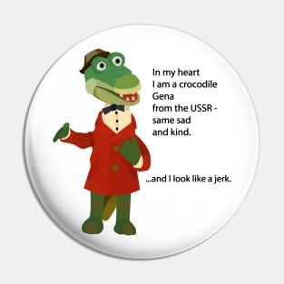 Crocodile Gena Pin