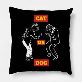 CAT VS DOG Pillow