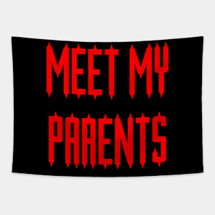 Horror: Meet My Parents Tapestry