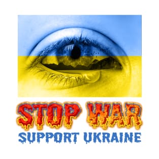 Stop Ukrainian war and Russian occupation T-Shirt