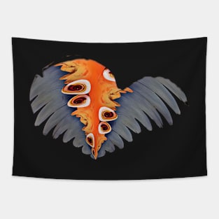 Wings of change grey Tapestry