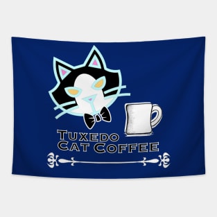 Tuxedo Cat Tapestry