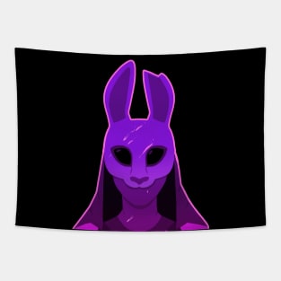 Huntress Purple Silhouette (Dead by Daylight) Tapestry