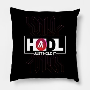 Just Hodl Algorand ALGO Pillow