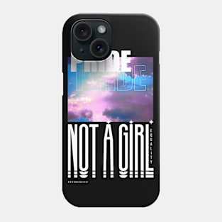 Not a Girl | Genderqueer Pride Phone Case