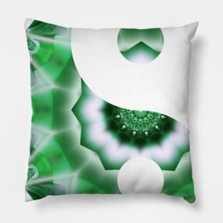 The color of money ying yang Pillow