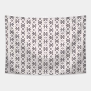 Black and white tribal pattern Tapestry