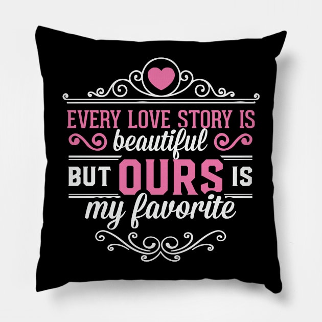 Best Gift For Wife On Her Birthday Pillow by divawaddle