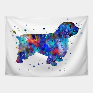 Clumber Spaniel Tapestry