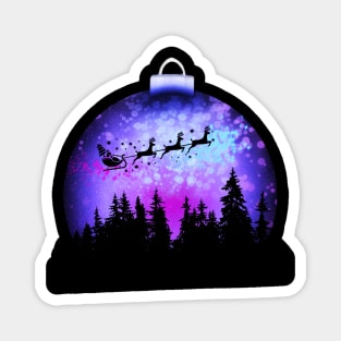 Christmas vacation space Magnet