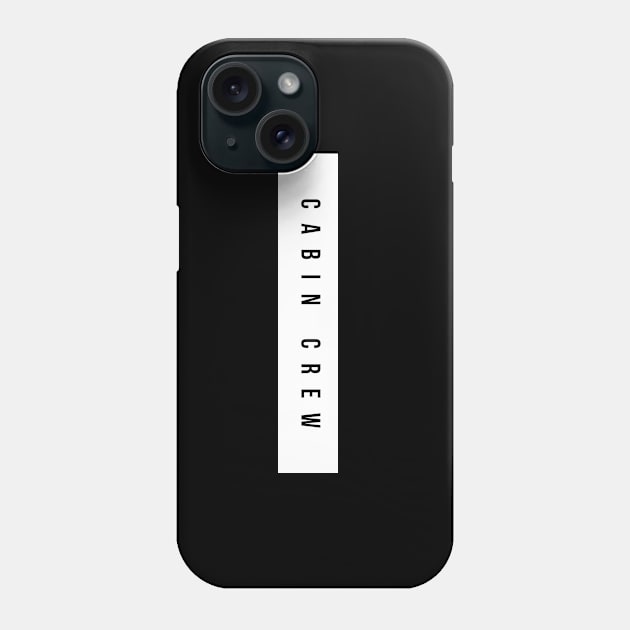 Cabin Crew Label Phone Case by Jetmike