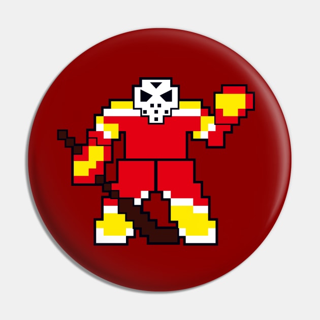 Calgary Flames Goalie Pin by miniBOB