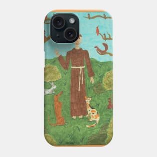 Saint Francis of Assisi Phone Case