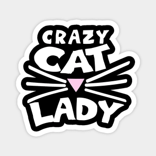 Crazy Cat Lady Magnet