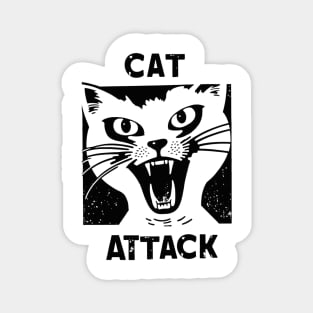 Cat Attack Magnet