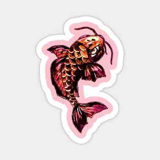 Bronze Koi Carp Magnet