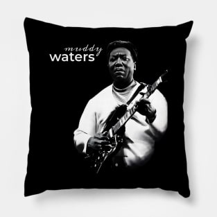 Muddy waters guitar Pillow