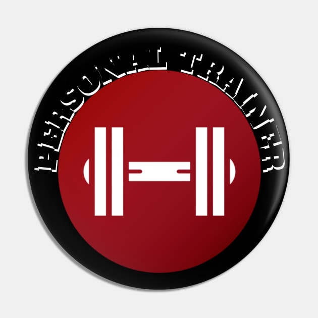 Personal Trainer Unique Uniform Pin by MagicTrick