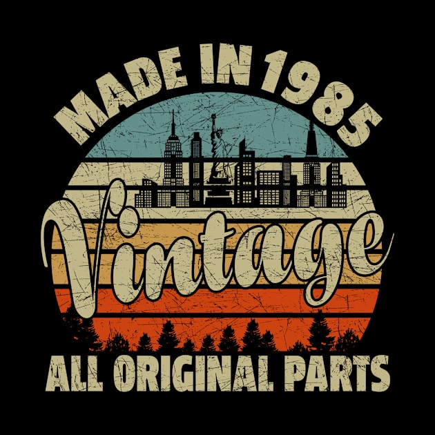 Vintage All Original Parts Made In 1985 36th Birthday by Salimkaxdew