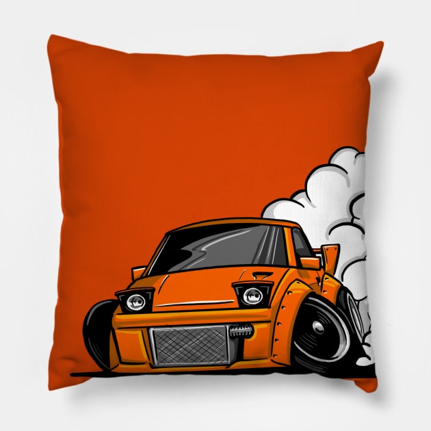 Drift Racer Pillow by y30man5