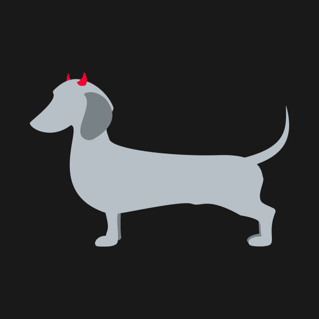 Dachshund Devil by schlag.art