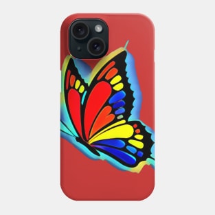 Bright and Bold Butterfly Phone Case