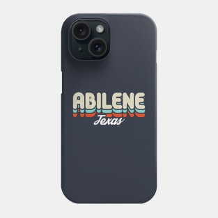 Retro Abilene Texas Phone Case