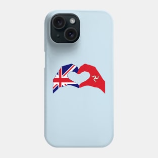 We Heart UK & Isle of Man Patriot Flag Series Phone Case