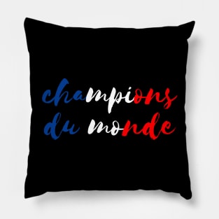 Champions du monde France World Cup Pillow