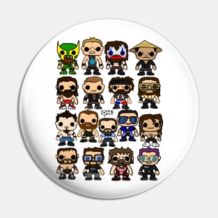 QWA Vinyl Pop-fighters Pin