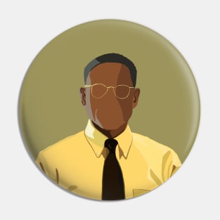 Better Call Saul/Breaking Bad Gustavo “Gus” Fring Fan Art Pin