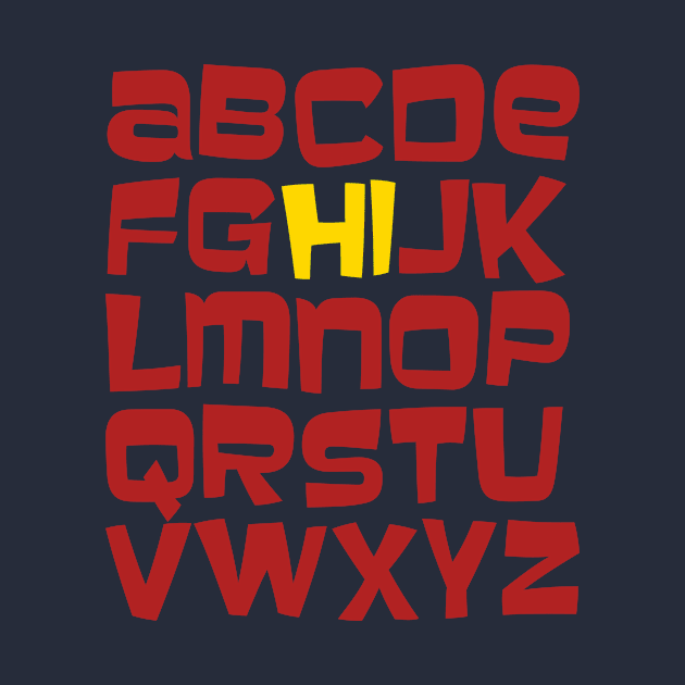 Alphabet by anto R.Besar