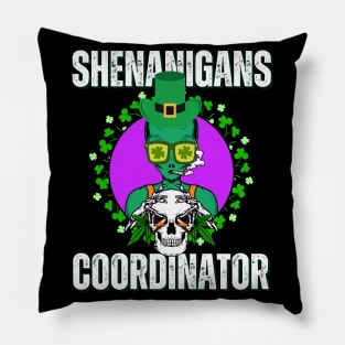 Shenanigans Coordinator - Funny St Patricks Say Pillow