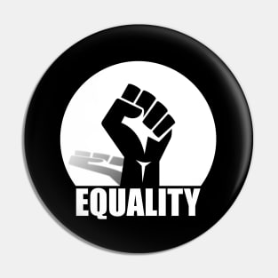 Equality Unity Equal Rights Womens Gay Racial Equality Pin