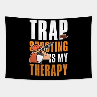 Clay Target Shooter, Skeet Shooting, Shooting, Trap Shooting Tapestry