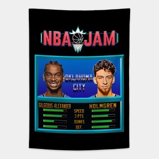 OKC - NBA JAM Tapestry