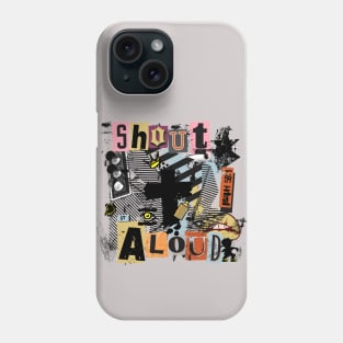 Shout It Aloud - Isaiah 58:1 - Bible Verse Phone Case