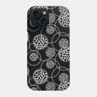 Black Giraffe Chain Phone Case