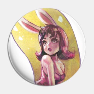 Bunny Girl Pin