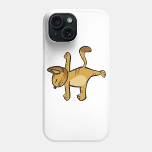 Cat In Different Yoga Poses Phone Case