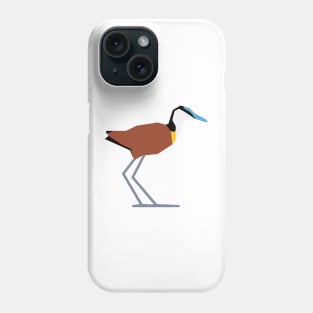 Graphic Nature - African Jacana Phone Case