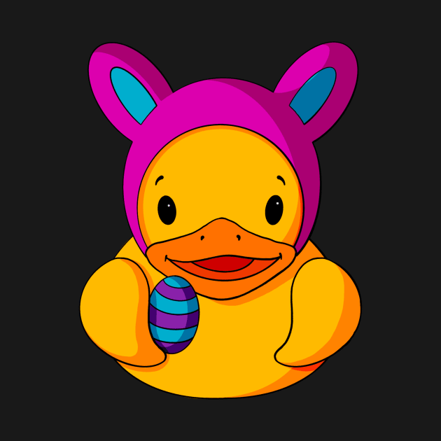 Easter Surprise Rubber Duck by Alisha Ober Designs