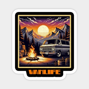 Ford Econoline Vanlife Magnet