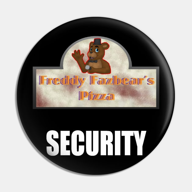 FNAF Security (White Text) Pin by NoelaniEternal