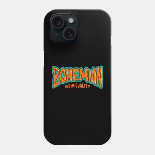 Bohemian Peace - Skate-Inspired Graphic Lettering Shirt Phone Case