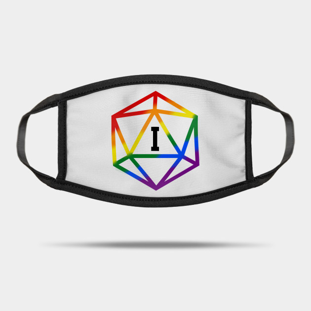 Wallpaper Intersex Pride Rainbow Dice Pride Mask Teepublic HD