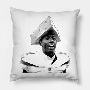 Sauce Gardner Cheesehead Pillow