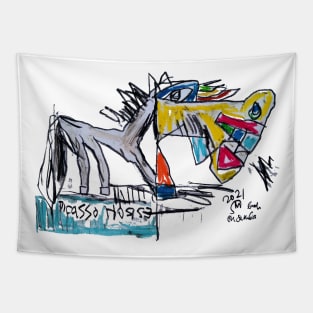 Picasso Horse Tapestry