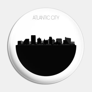 Atlantic City Skyline Pin