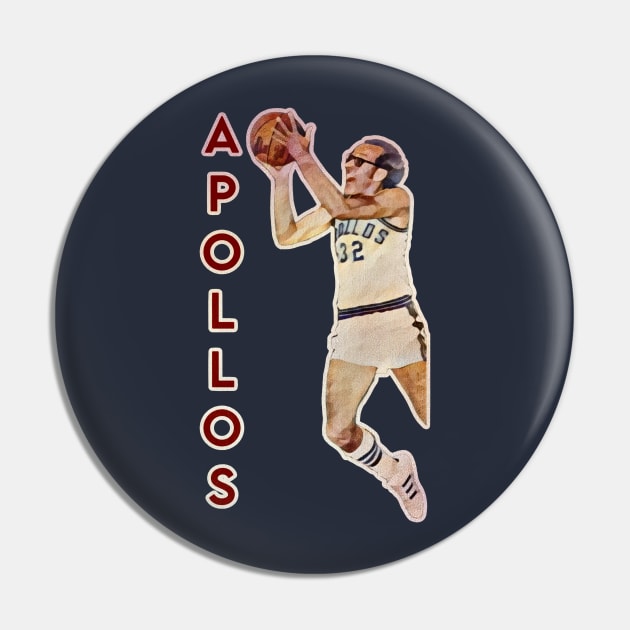 Scranton Apollos Basketball Pin by Kitta’s Shop